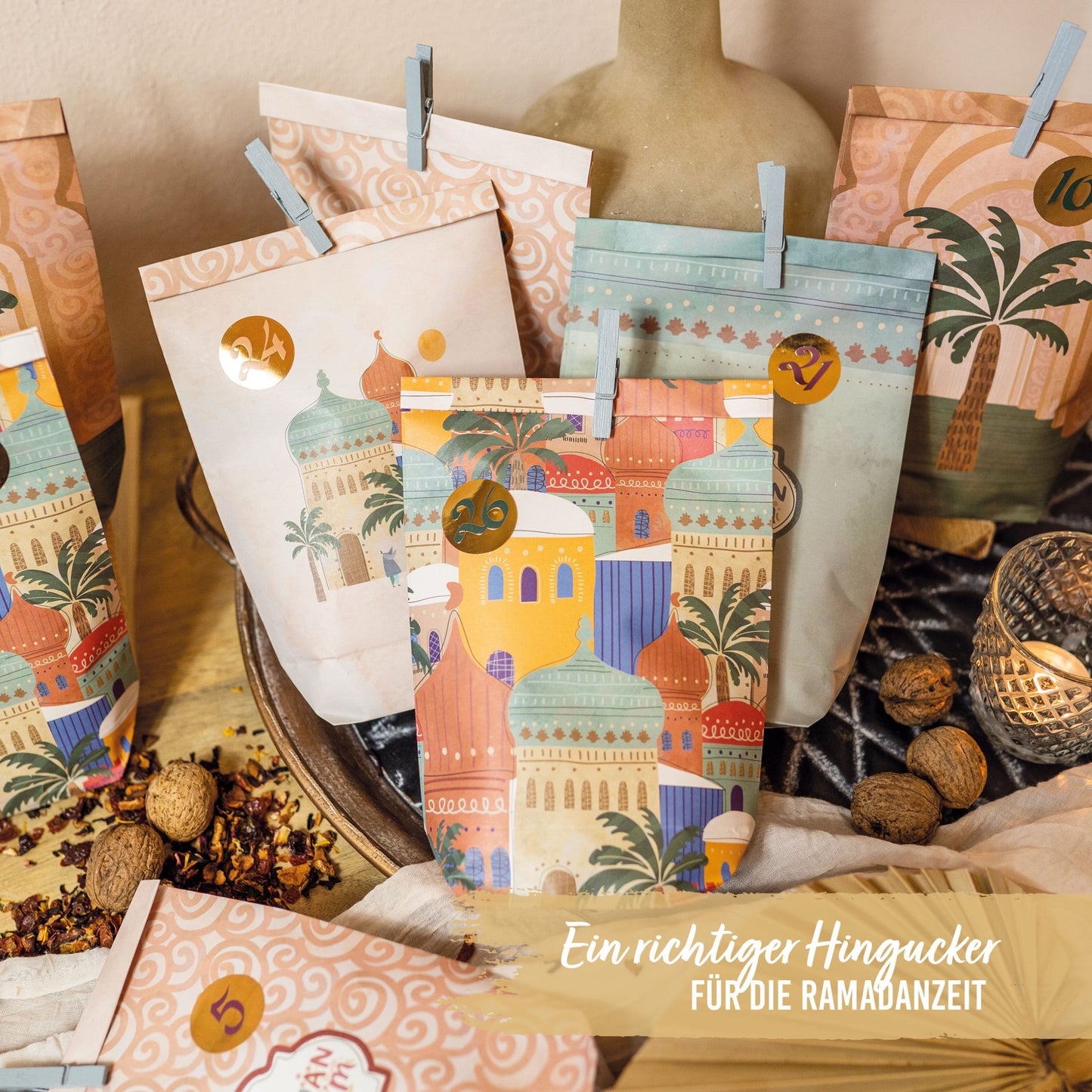 Ramadan Kalender Papirsposer Salvie